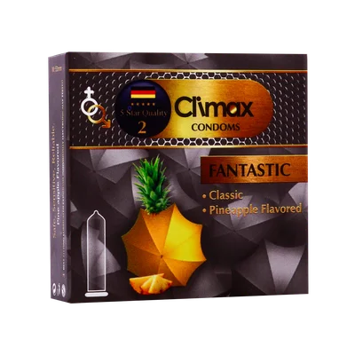 تصویر کاندوم آناناس Fantastic کلایمکس 3 عددی