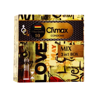 تصویر کاندوم Mix کلایمکس 3 عددی
