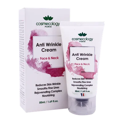 تصویر کرم ضد چروک صورت و گردن کاسمکولوژی