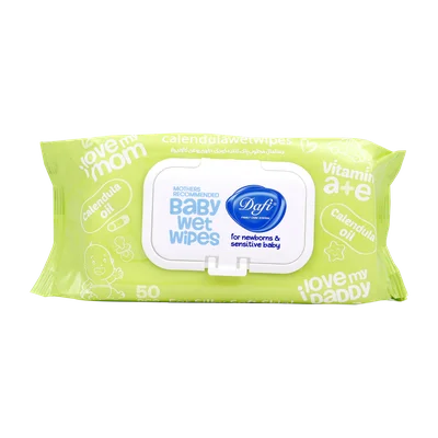 تصویر دستمال مرطوب کودک کالاندولا دافی مناسب پوست حساس