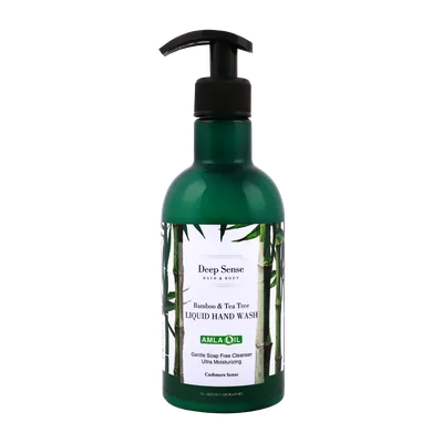 تصویر مایع دستشویی کرمی بامبو و درخت چای دیپ سنس