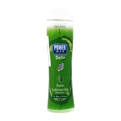 تصویر ژل روان کننده پاورمن دلتازکس