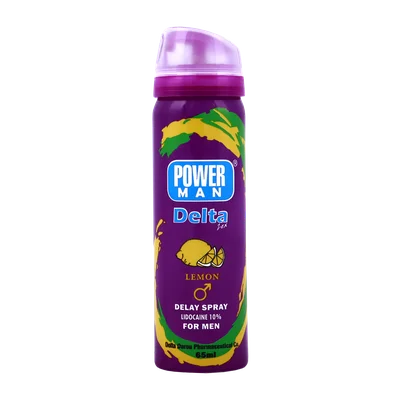 تصویر اسپری تاخیری پاورمن دلتا لیمو