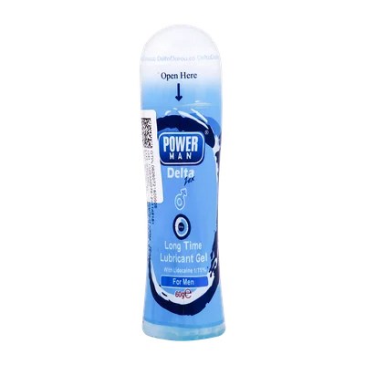 تصویر ژل تاخیری پاورمن دلتا Long Time