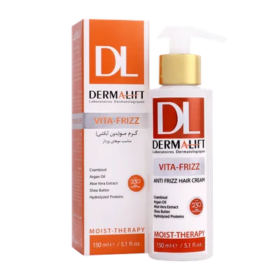 تصویر کرم مو وزدار بدون آبکشی ویتا فریز درمالیفت