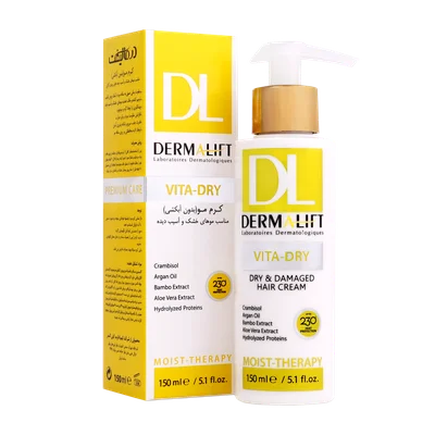 تصویر کرم موهای خشک ویتا درای درمالیفت