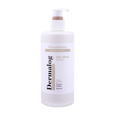 تصویر ماسک مو درمالوگ روغن آرگان و کراتین هیدرولیز شده