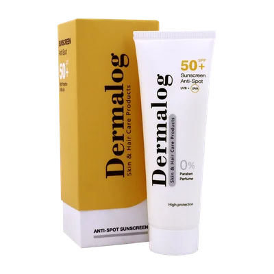 تصویر ضد آفتاب و ضد لک SPF50 درمالوگ