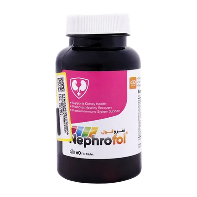 تصویر قرص نفروفول دکتر گیل 60 عددی
