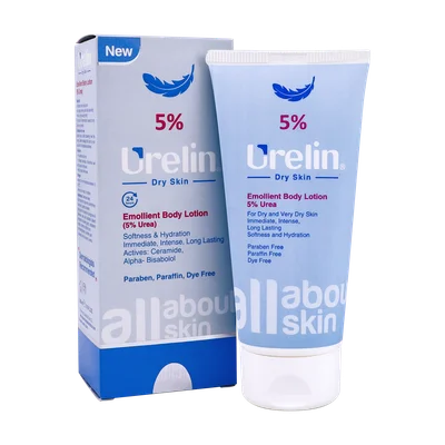 تصویر لوسیون نرم کننده بدن 5 درصد اوره اورلین