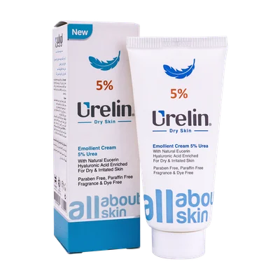 تصویر کرم اورلین 5 درصد اوره پوست خشک