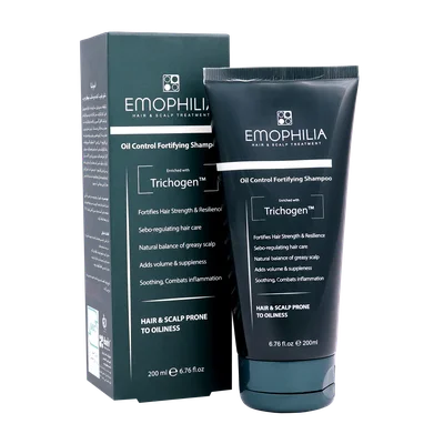 تصویر شامپو ضد ریزش موهای چرب اموفیلیا