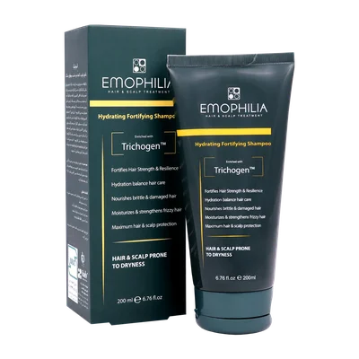 تصویر شامپو ضد ریزش موهای خشک اموفیلیا