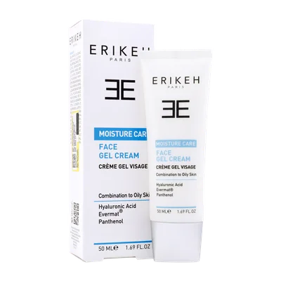 تصویر ژل کرم مرطوب کننده اریکه مناسب پوست چرب و مختلط