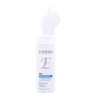 تصویر فوم شستشوی صورت و لایه بردار AHA اویدرم