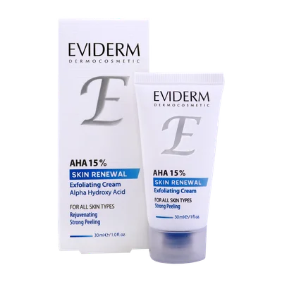 تصویر کرم لایه بردار آ اچ آ 15 درصد اویدرم