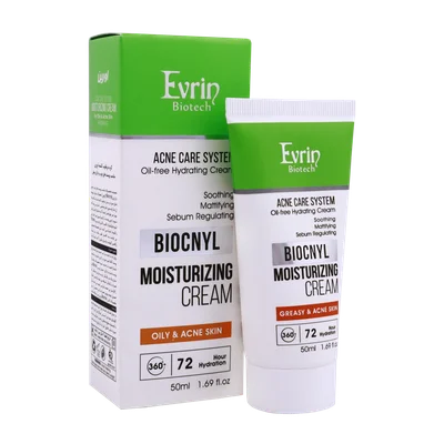 تصویر کرم مرطوب کننده پوست چرب بایوکنیل اورین