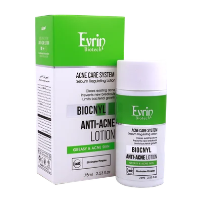 تصویر لوسیون آنتی آکنه پوست چرب بایوکنیل اورین