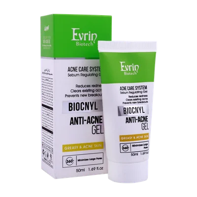 تصویر ژل آنتی آکنه پوست چرب بایوکنیل اورین