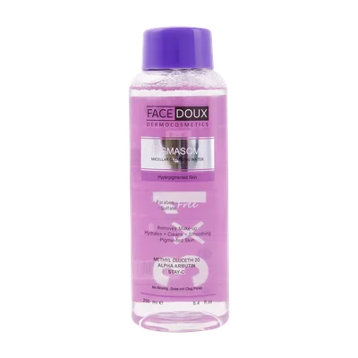 تصویر میسلار واتر پیگمازوم فیس دوکس پوست دارای لک