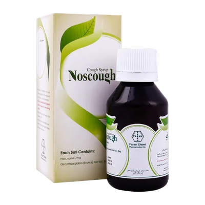 تصویر شربت ضد سرفه نوسکاف فاران شیمی