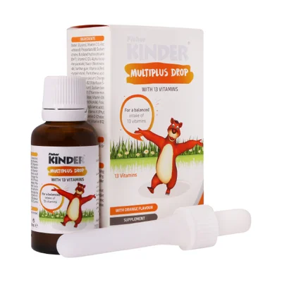 تصویر قطره مولتی پلاس فیشر کیندر