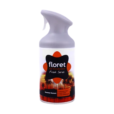تصویر اسپری خوشبو کننده هوا فلورت سری فرش سامر سان سیت