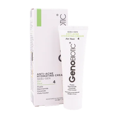 تصویر کرم آبرسان ضد آکنه سبوژن 4 ژنوبایوتیک