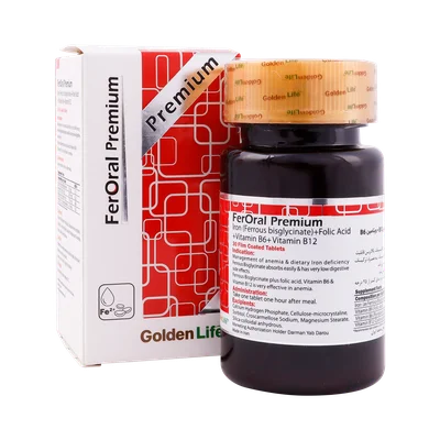 تصویر قرص فرورال پریمیوم گلدن لایف