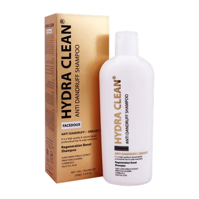 تصویر شامپو ضد شوره موهای چرب هیدراکلین فیس دوکس