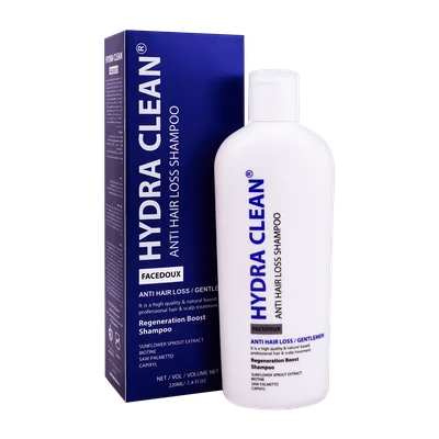 تصویر شامپو ضد ریزش آقایان هیدراکلین فیس دوکس