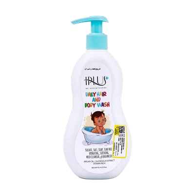 تصویر شامپو سر و بدن کودک آی پلاس روزانه
