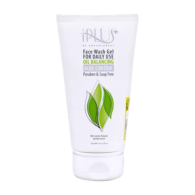 تصویر ژل شستشوی صورت آی پلاس پوست چرب