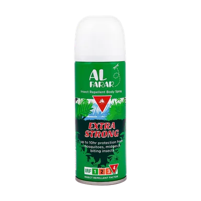 تصویر اسپری بدن دافع حشرات دیت 20 درصد الفرار فومن شیمی