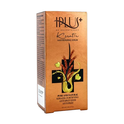 تصویر سرم ترمیم کننده مو کراتین آی پلاس