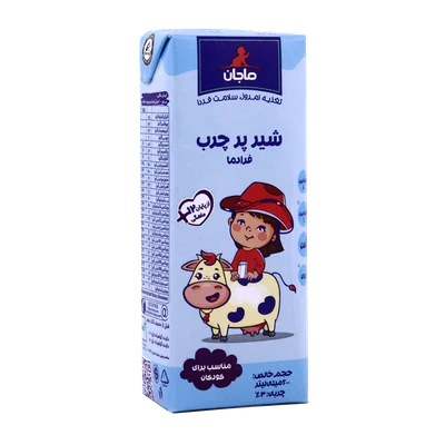 تصویر شیر پر چرب ماجان کاله کودک یک سال به بالا