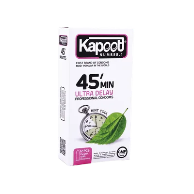 تصویر کاندوم تاخیری 45 Minutes کاپوت 12 عددی