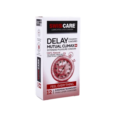 تصویر کاندوم تاخیری Delay Mutual Climax سوئیس کر 12 عددی