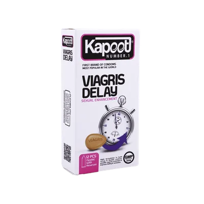 تصویر کاندوم تاخیری ویاگریس کاپوت 12 عددی
