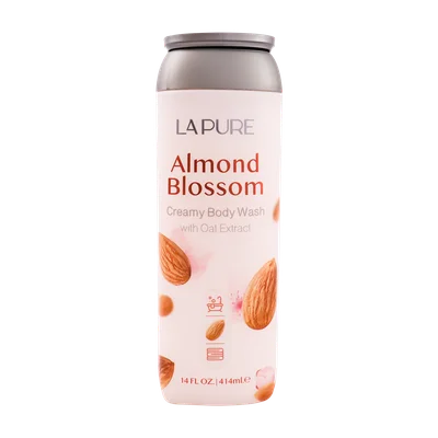 تصویر شامپو بدن کرمی شکوفه بادام لپیور