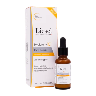 تصویر سرم ویتامین سی و هیالورونیک اسید لایسل