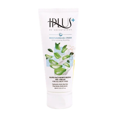 تصویر کرم ژل آبرسان آلوئه ورا و هیالورونیک اسید آی پلاس 60 میلی لیتر
