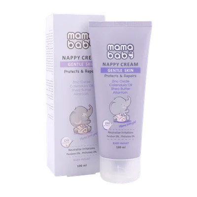 تصویر کرم سوختگی پای نوزاد ماما بیبی 100 میلی لیتری