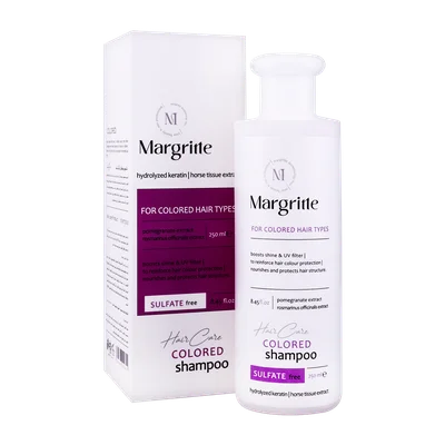 تصویر شامپو موهای رنگ شده مارگریت