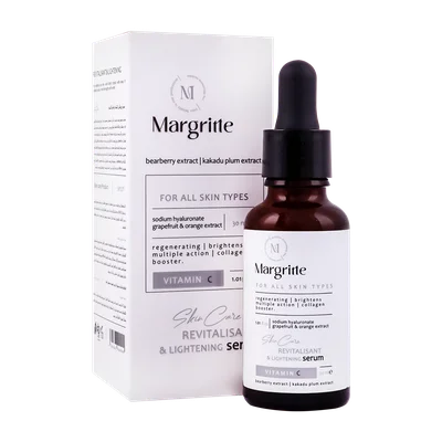 تصویر سرم روشن کننده ویتامین سی مارگریت