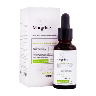 تصویر سرم ضد جوش مارگریت پوست چرب و آکنه ای
