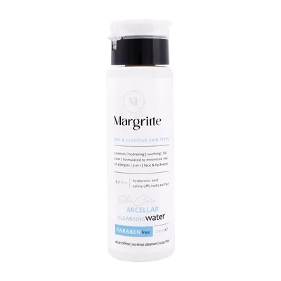 تصویر میسلار واتر مارگریت 3 در 1 پوست خشک و حساس