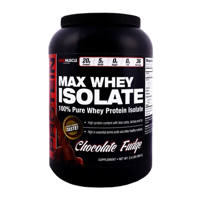 تصویر پودر پروتئین وی ایزوله مکس ماسل نوتریشن