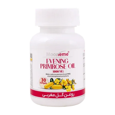 تصویر کپسول روغن گل مغربی 1000 مونم اکسیر آفرین آریا 