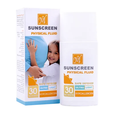 تصویر فلوئید ضد آفتاب فیزیکال سیف دیفنس مای SPF30